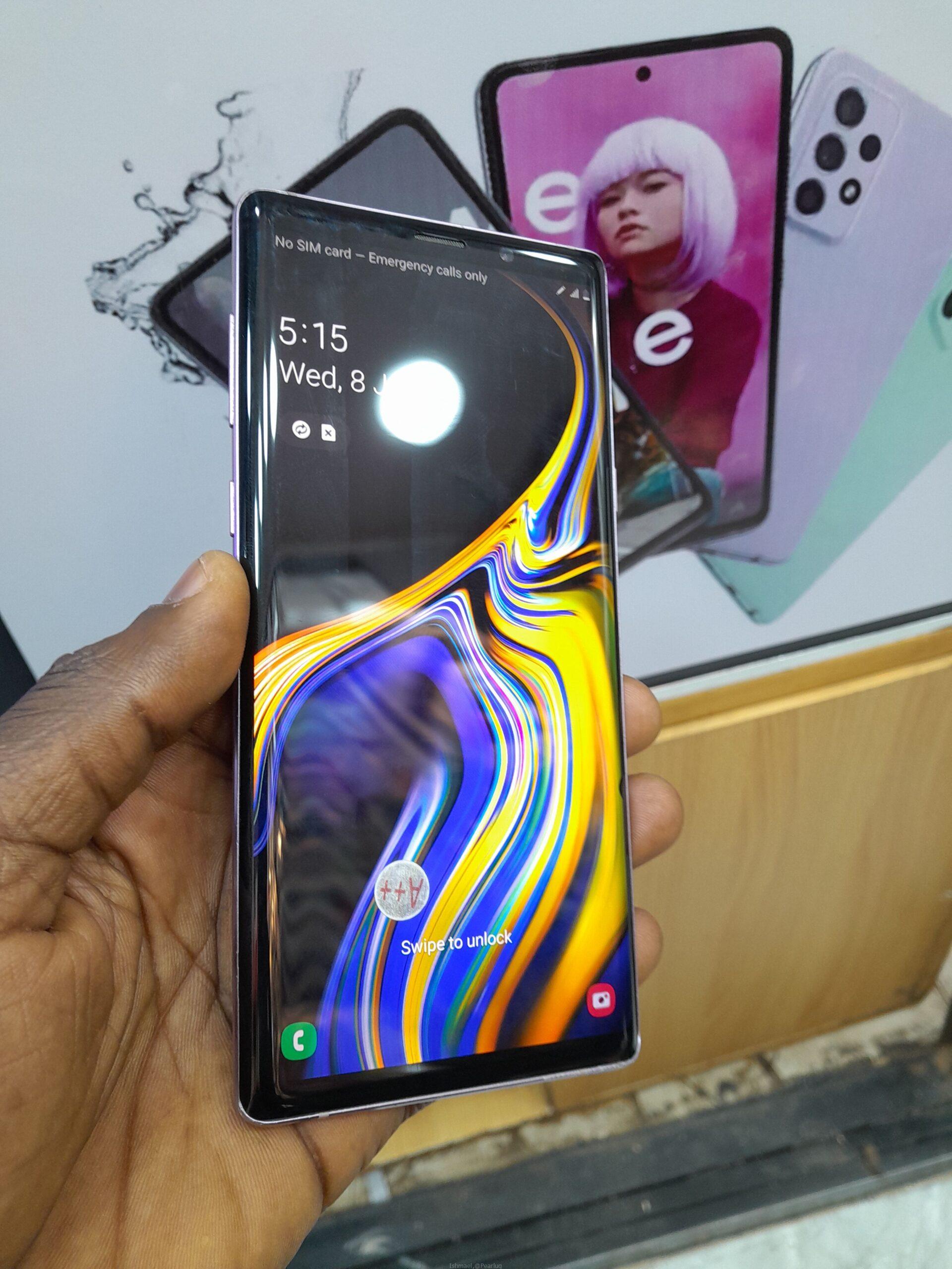 Galaxy Note 9 128gb storage