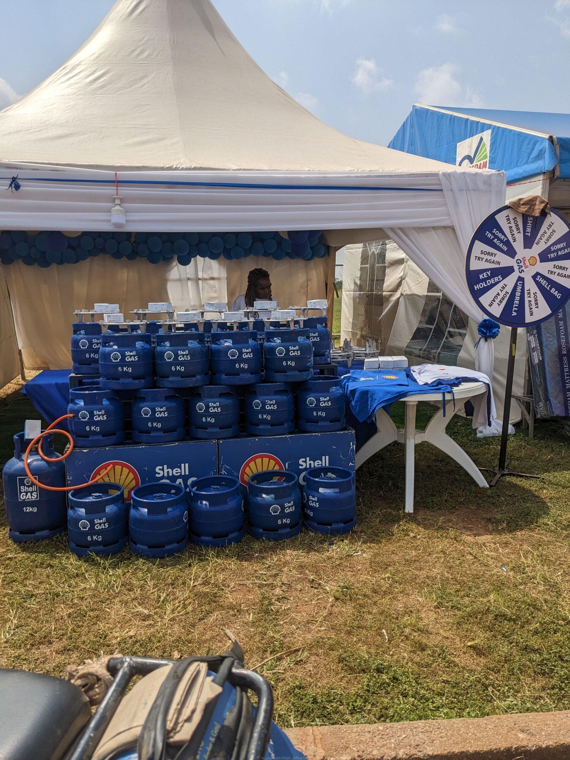 Shell gas