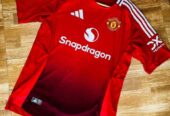 Manchester United away, home and third kit Jerseys