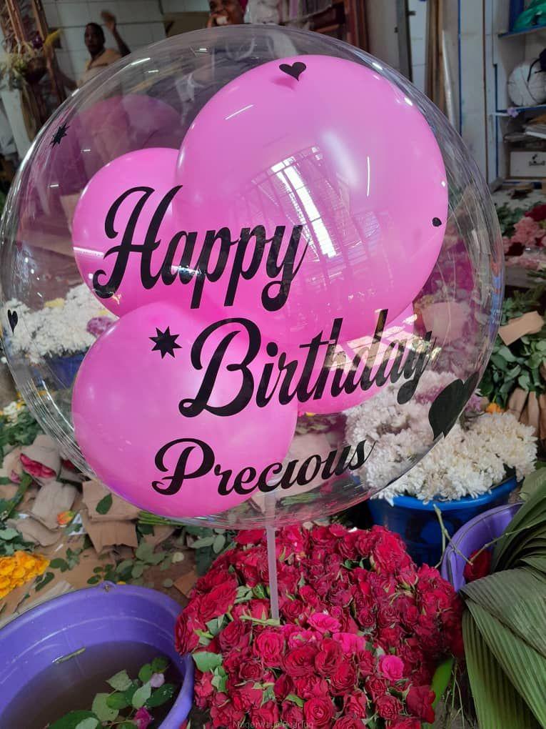 Supper surprises gifts birthdays balloons🎈 flowers roses