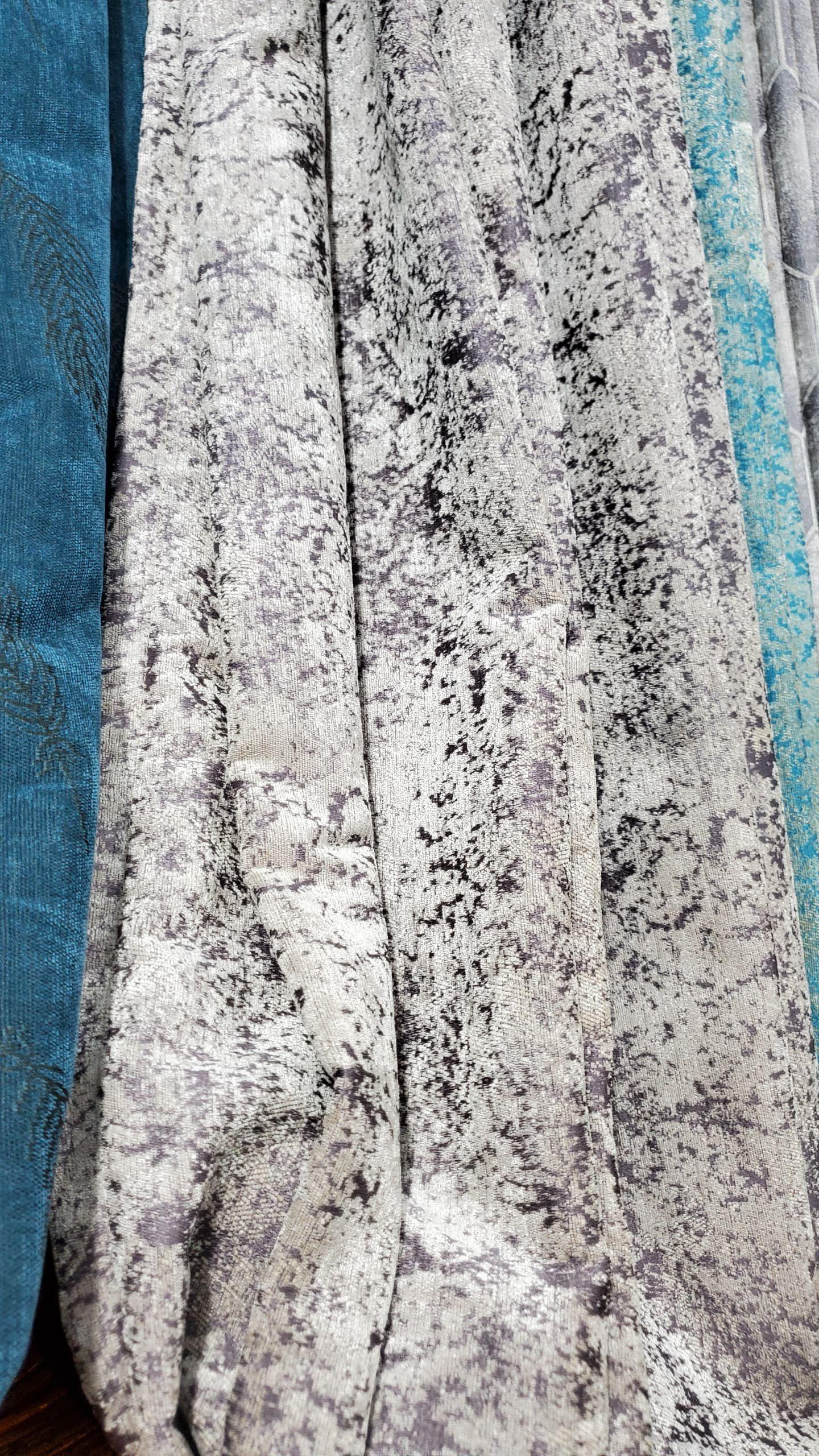 Chenille velvet curtains