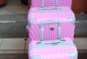 Plastic suitcases