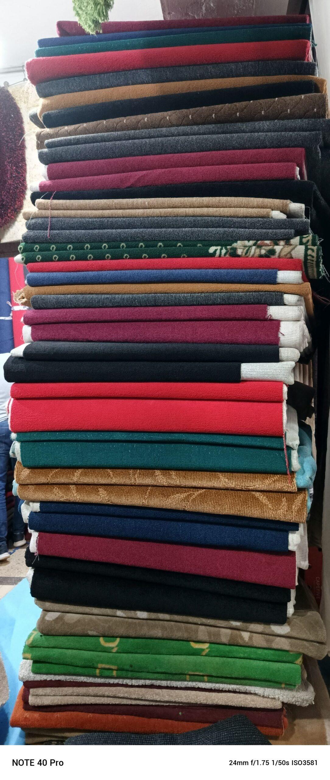 Woolen carpets for churches