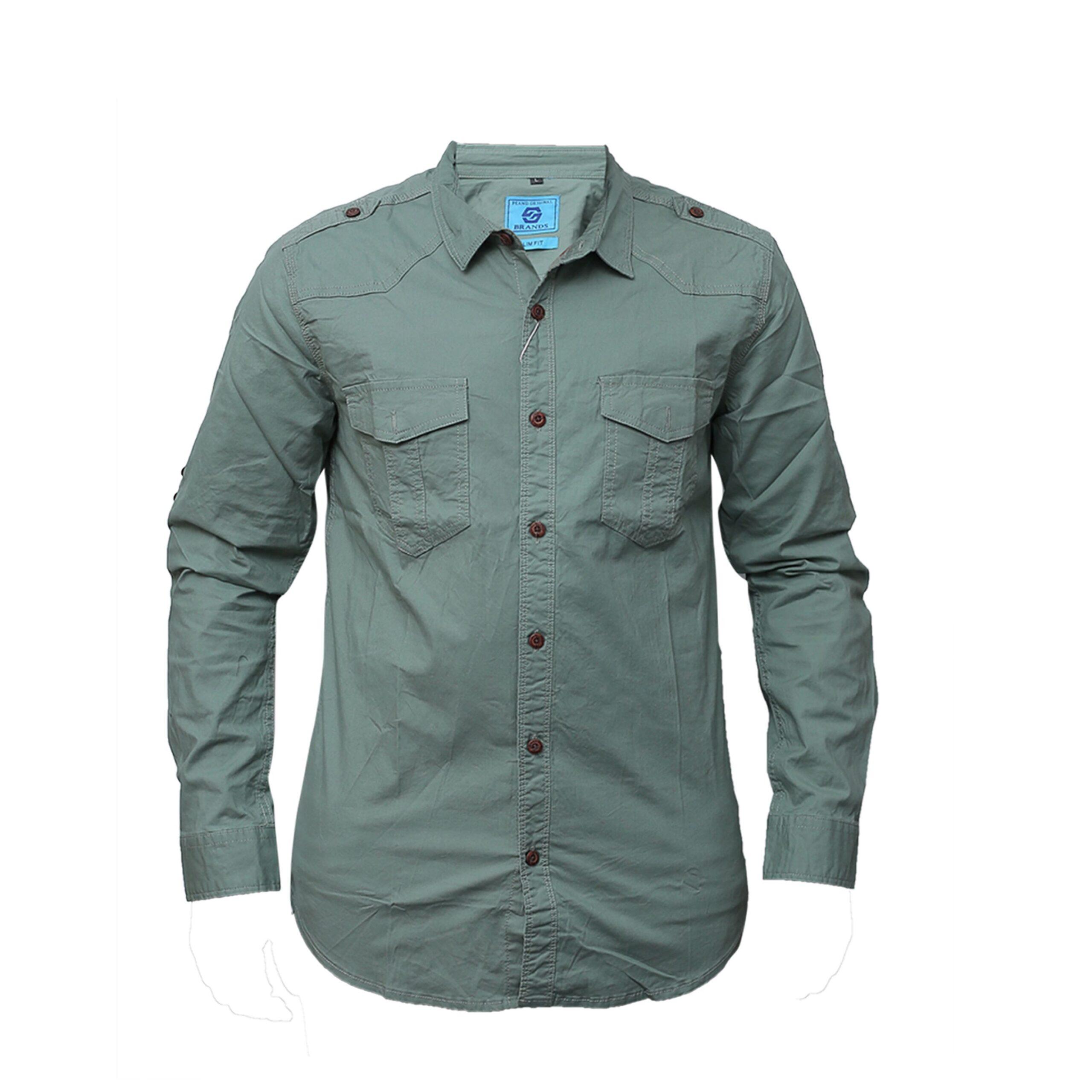DOUBLE POCKET LONG SLEEVED SHIRTS