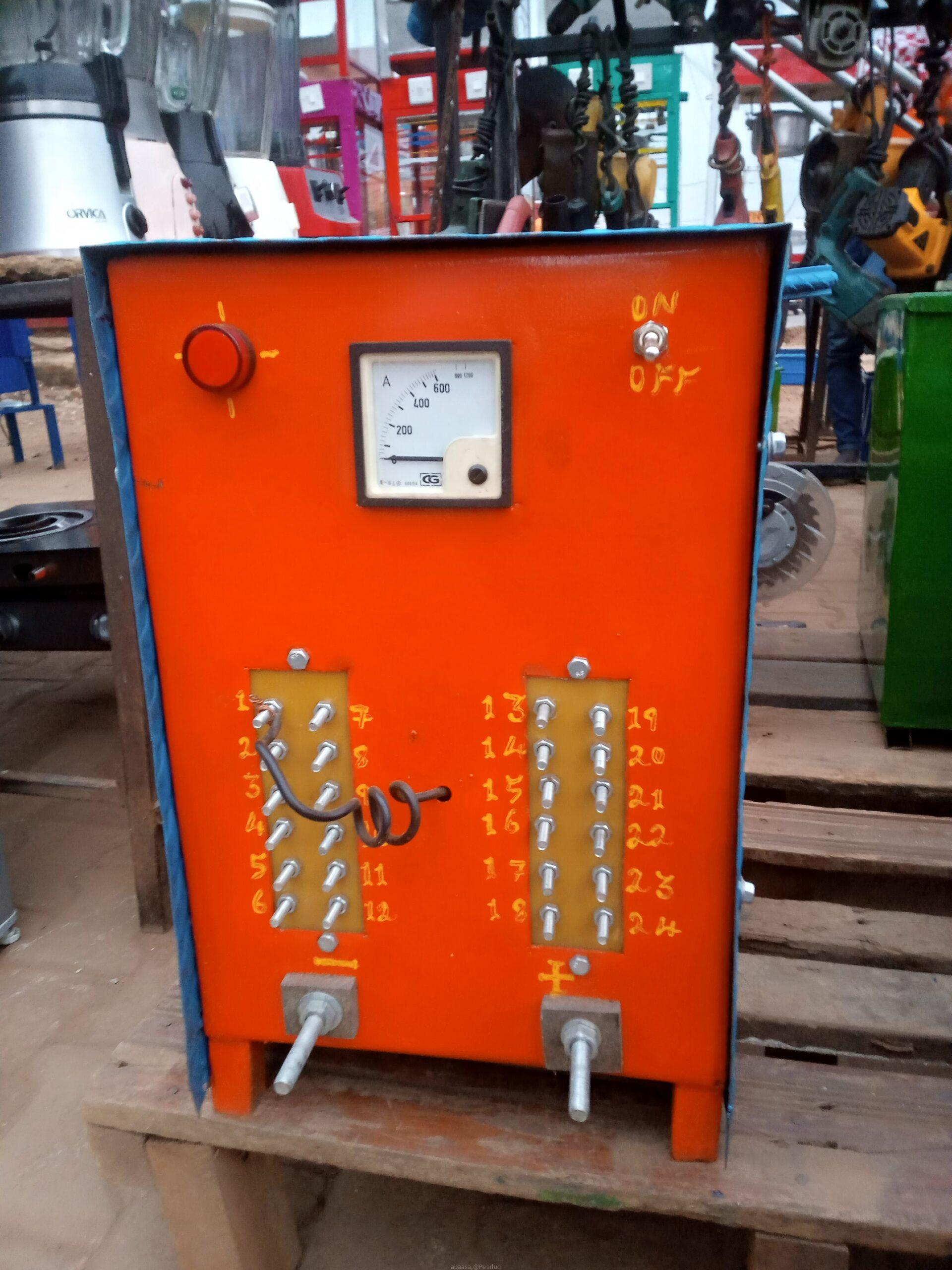 Battery change machine
