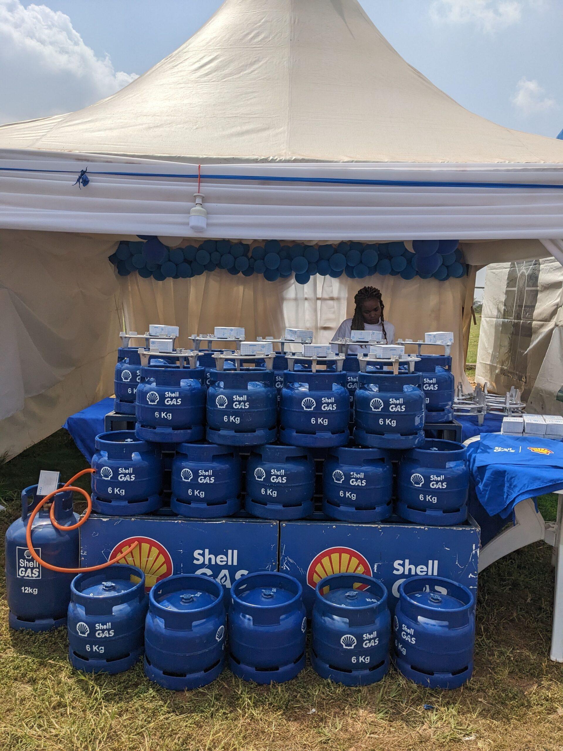 Shell gas