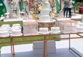 Birthday cakes, wedding cakes etc