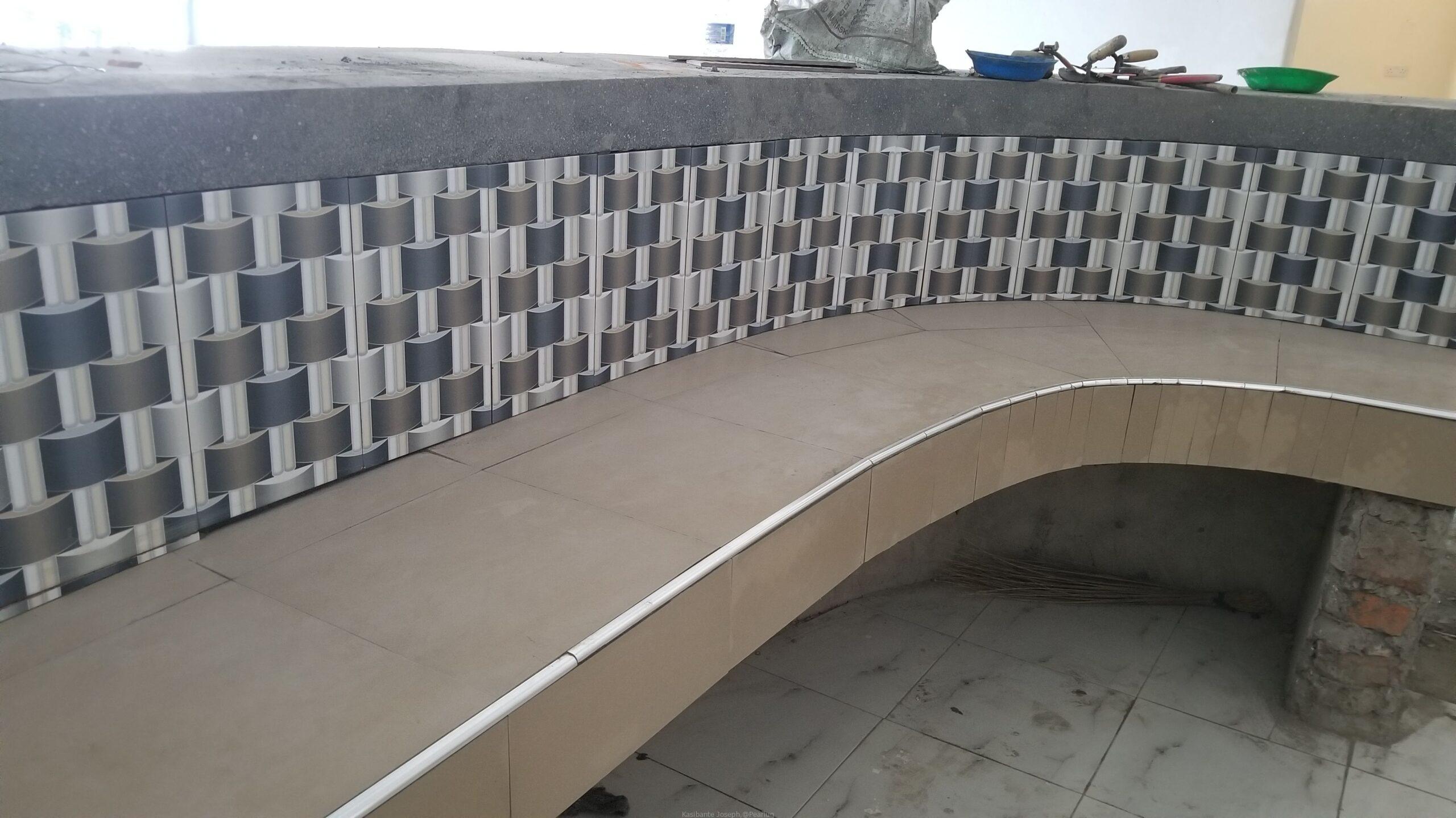 Tiles and marble fixing each m² at 9000 in all formats