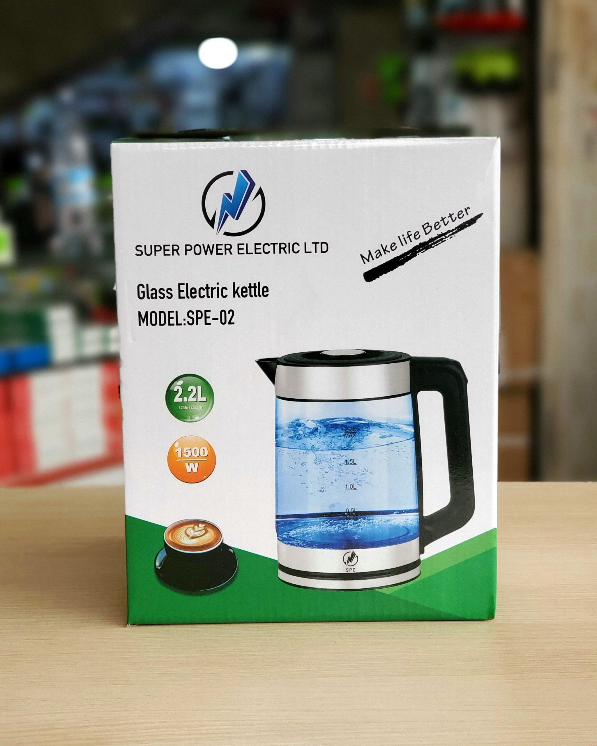 GLASS ELECTRIC KETTLE