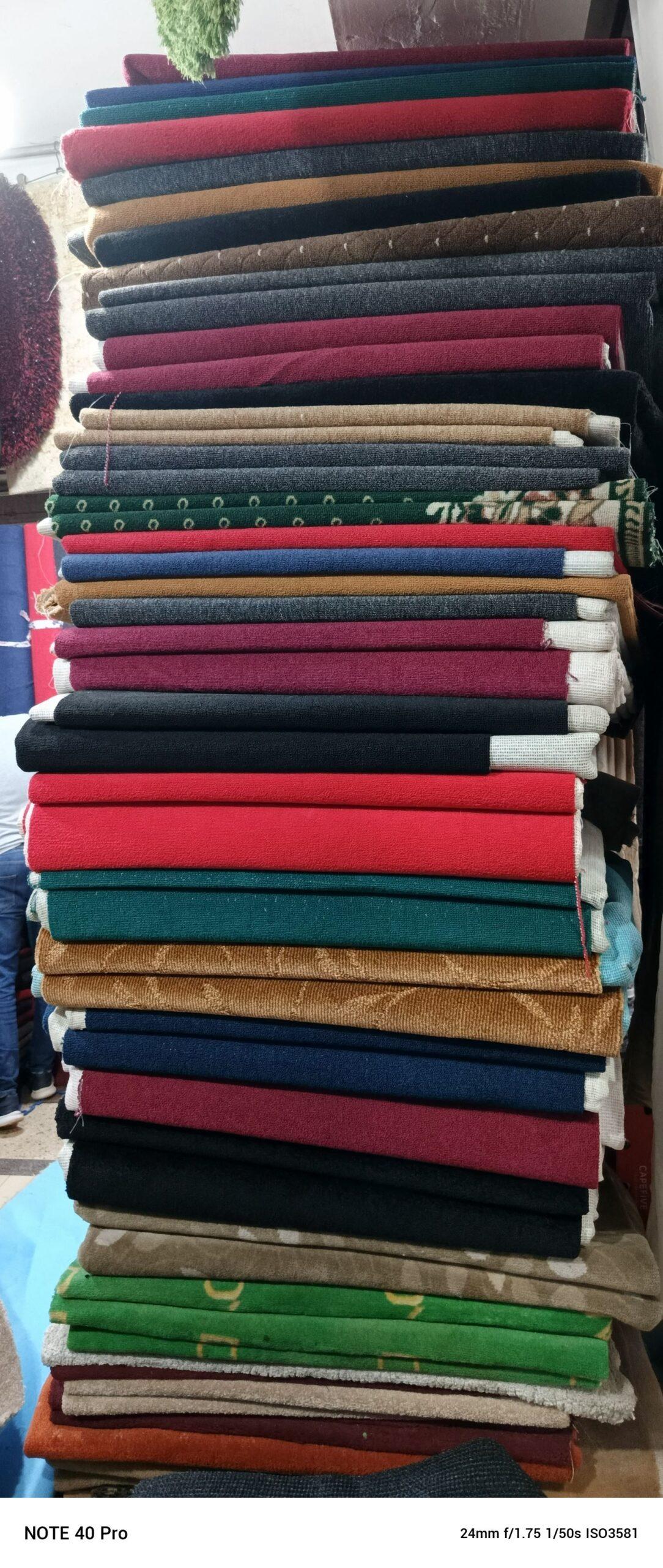 Woolen carpets for churches