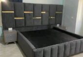 Bed and a chair