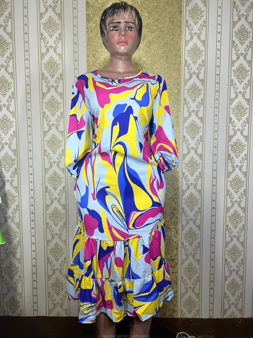 Flamboyant dresses
