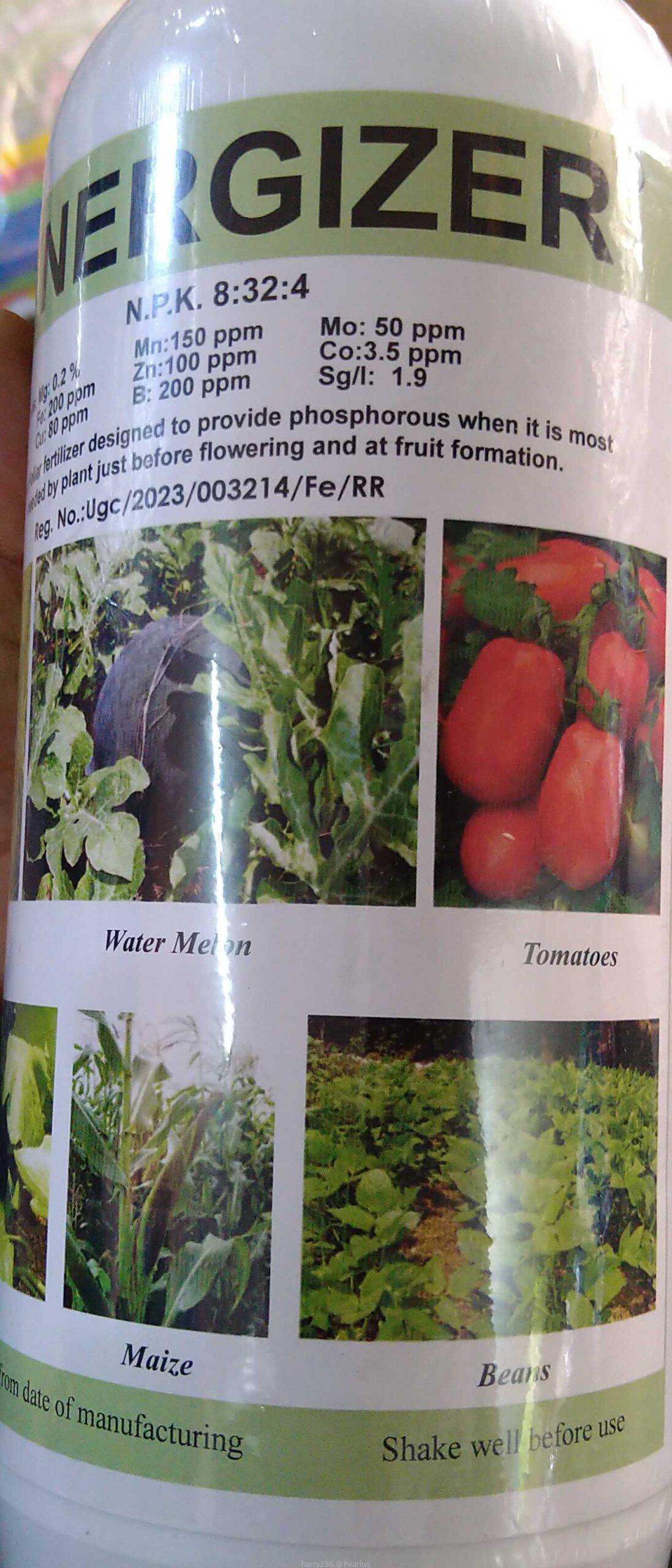 Plants fertilisers.