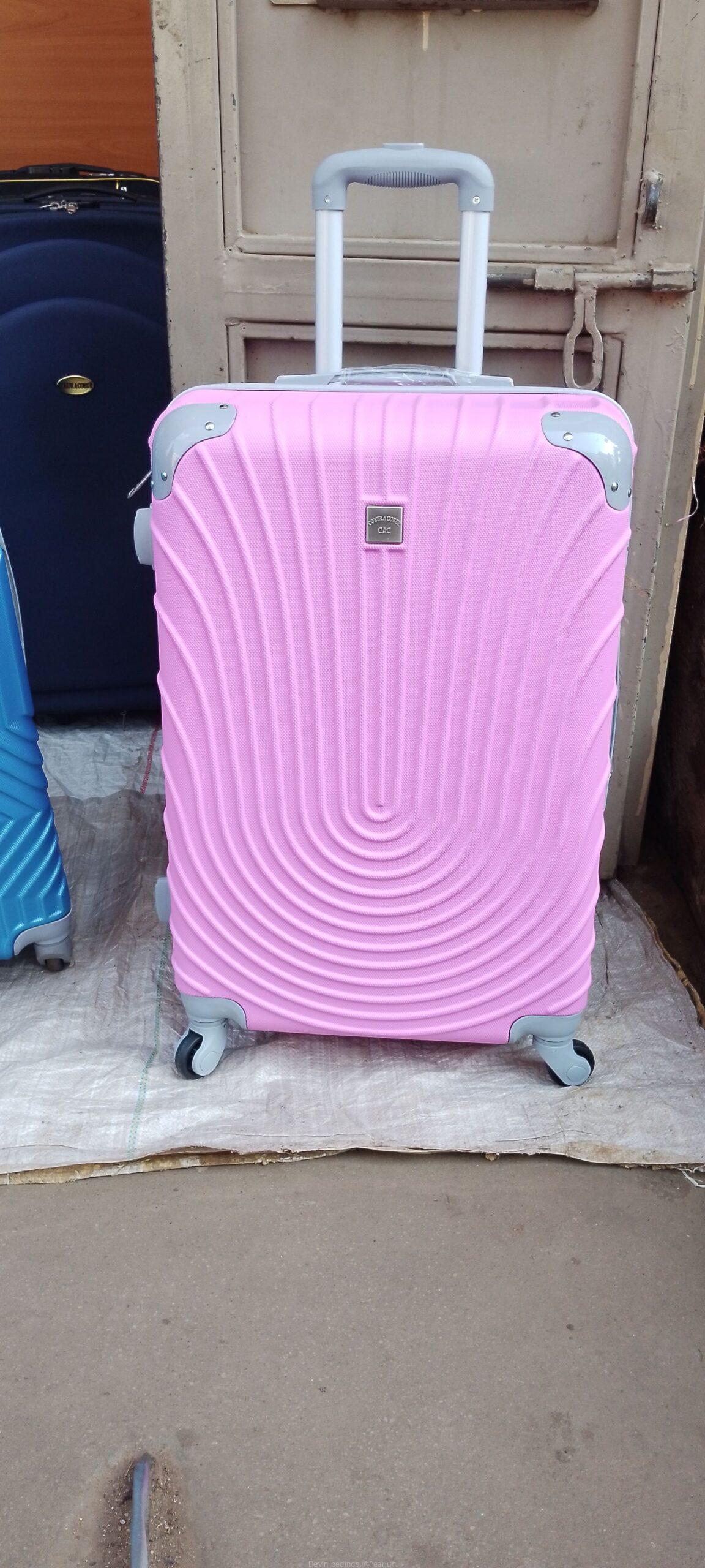 Plastic suitcases