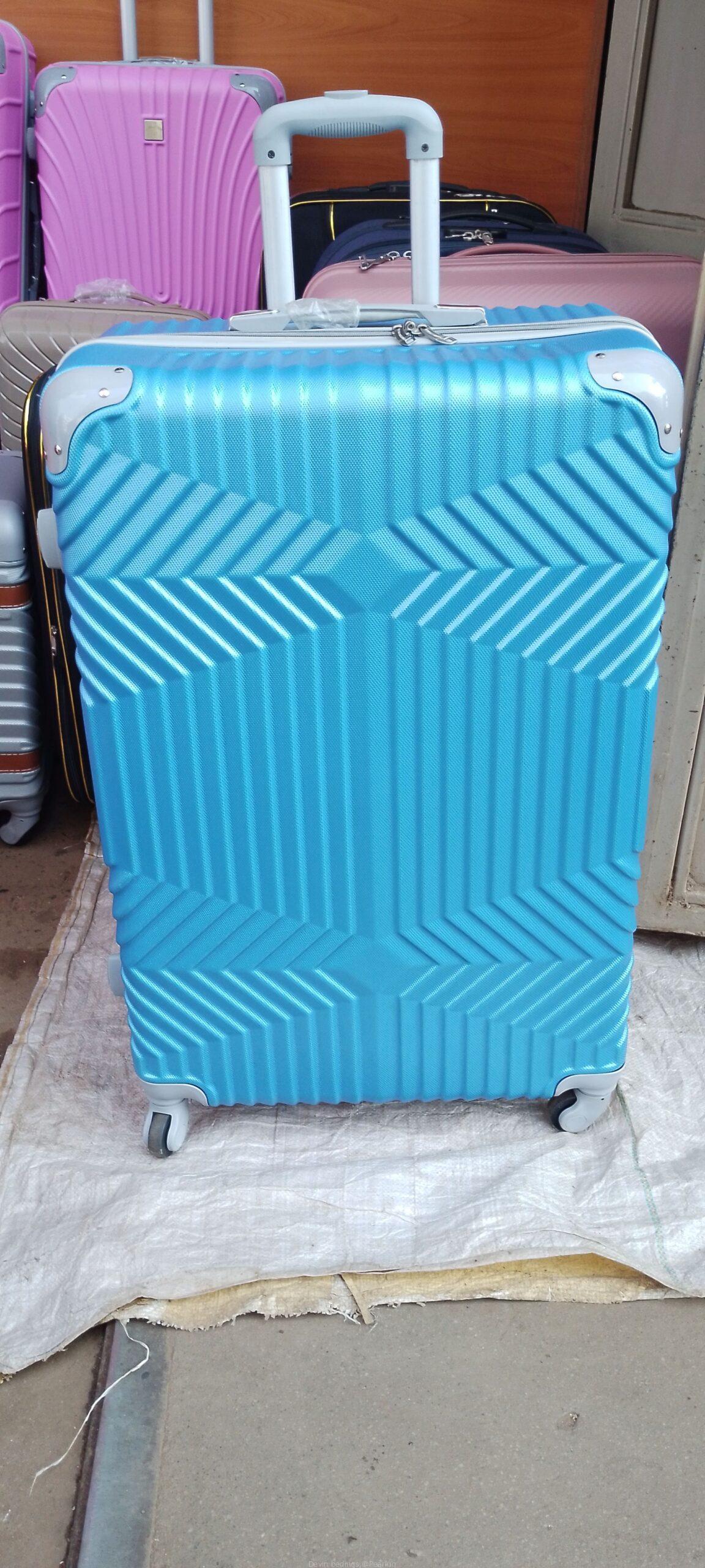 Plastic suitcases