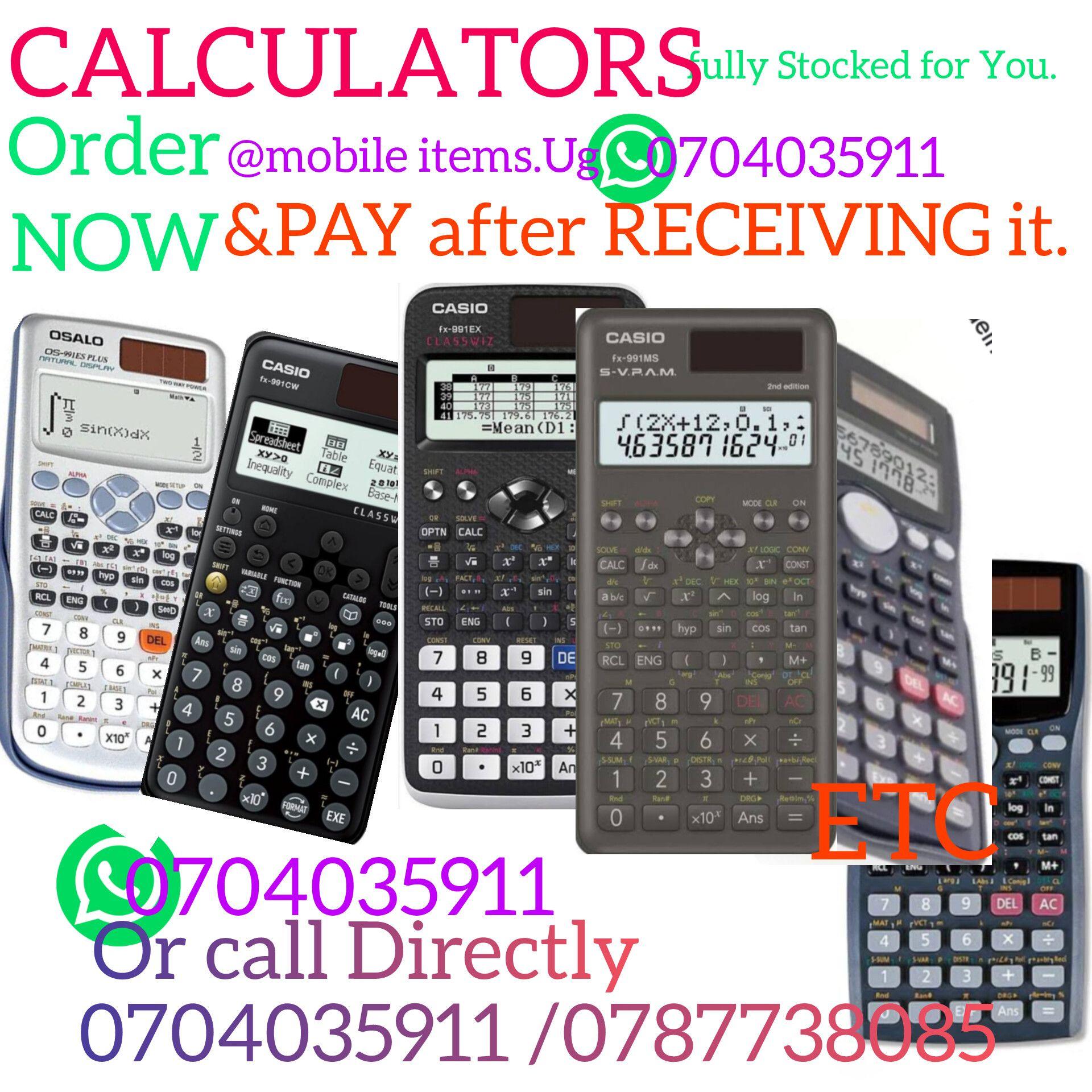 I DELIVER CALCULATORS, EARPODS, SMARTWATCHES ETC