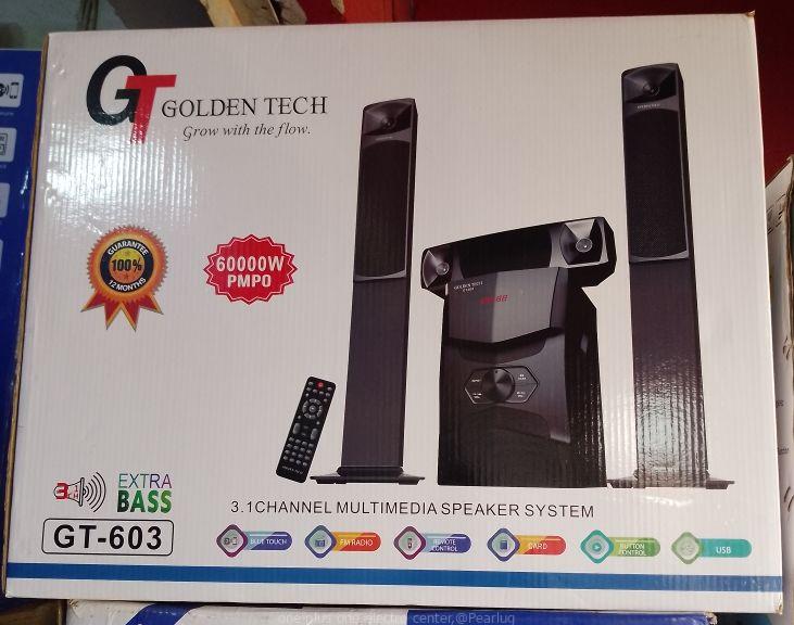 GoldenTech Extra Bass System GT-603