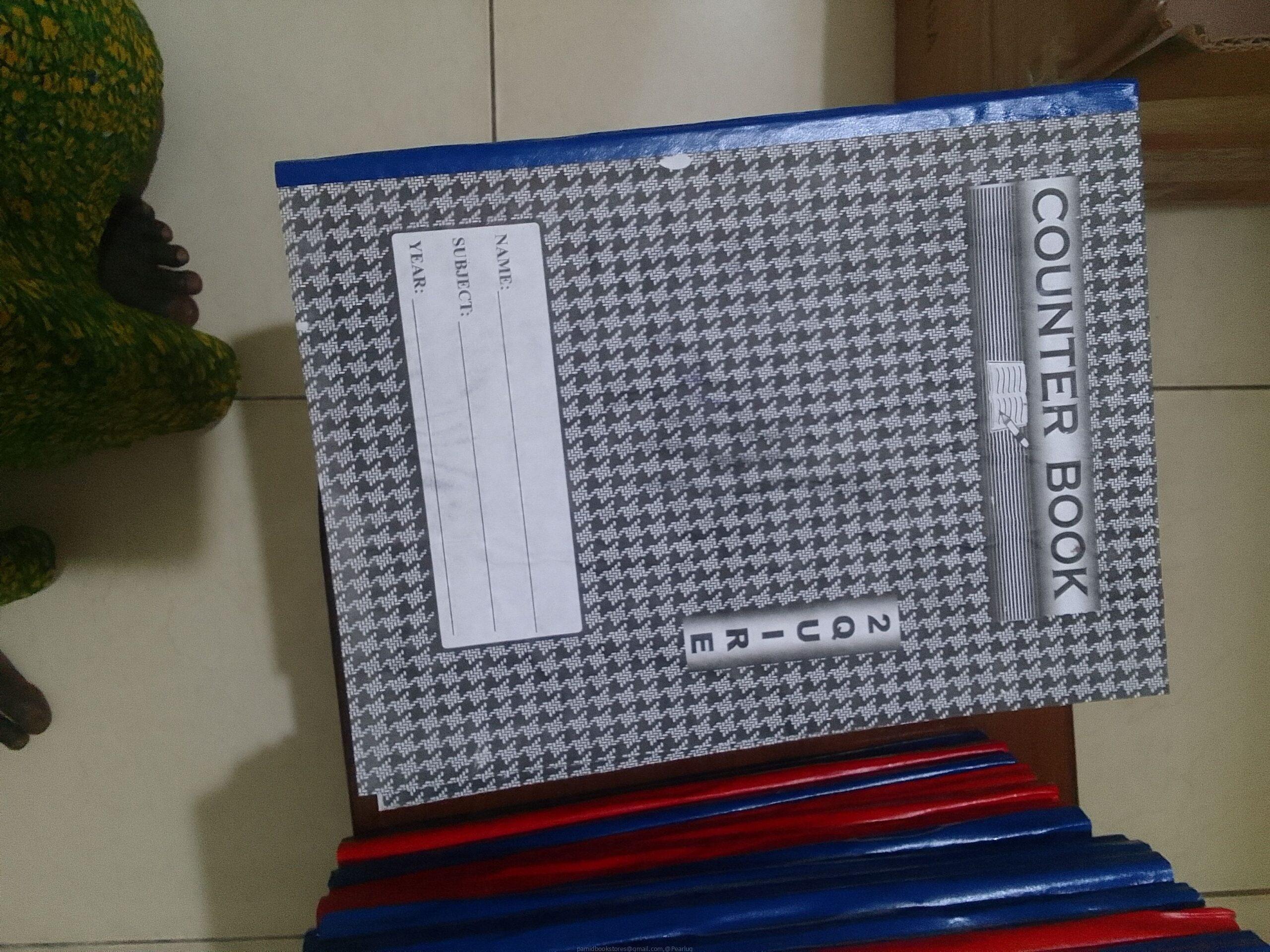 Bibles, counter books, Note books