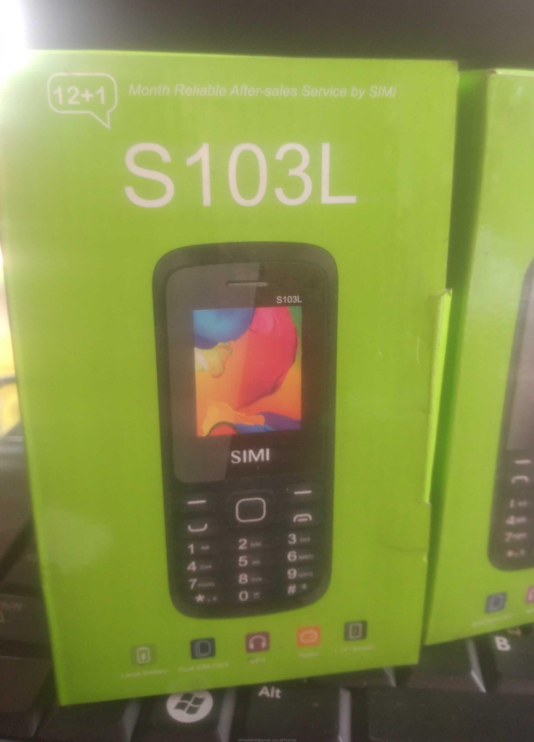Simi button phone