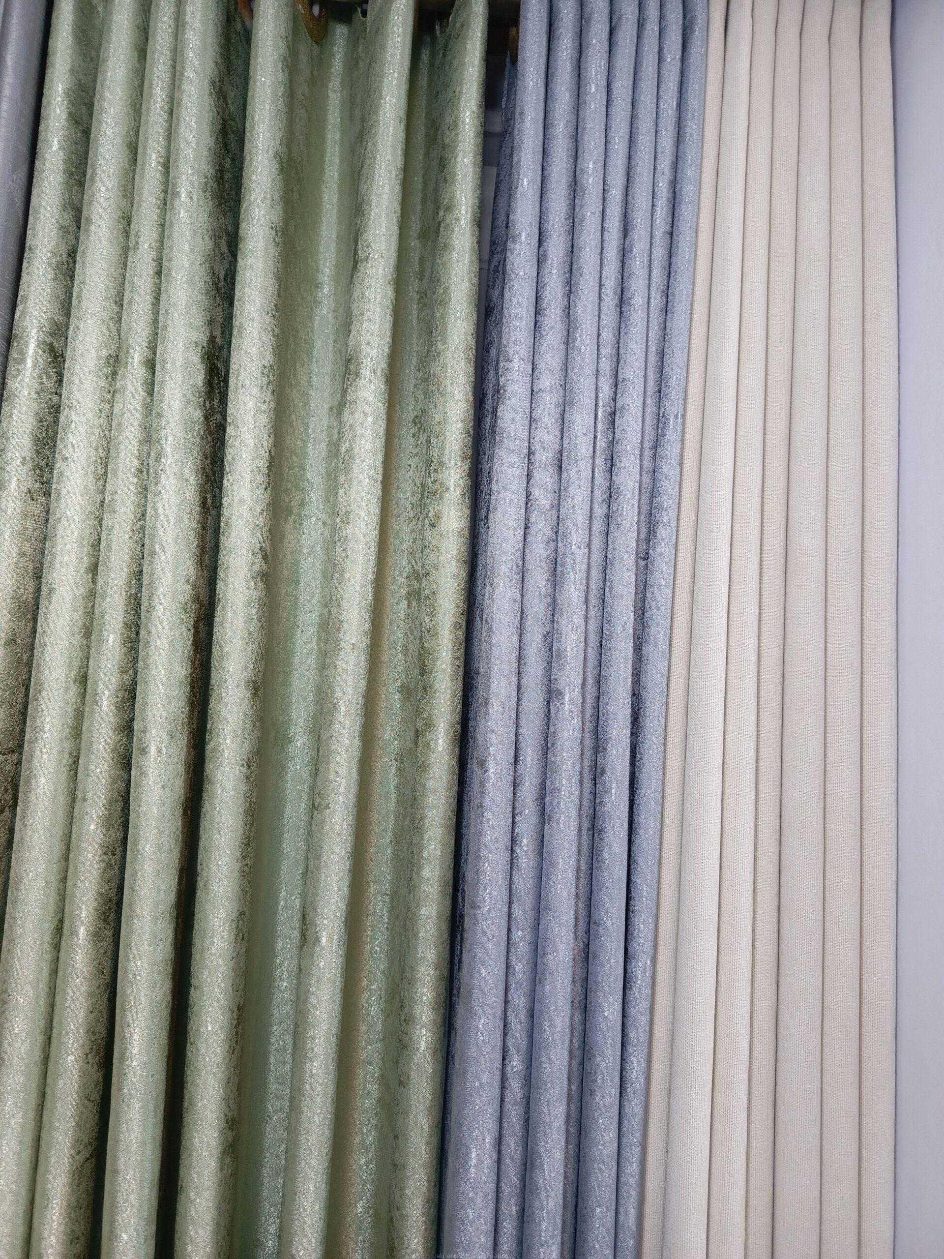 Executive curtains and curtain rods