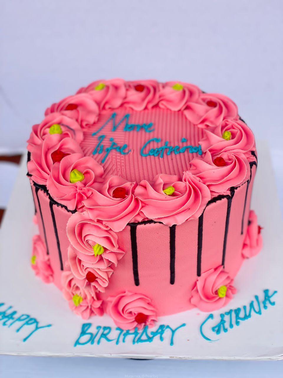 Happy birthdays red colours blue cakes surprises gifts