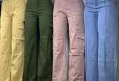 Boyfriend jeans and cargo pants