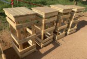 Counter pallet stool