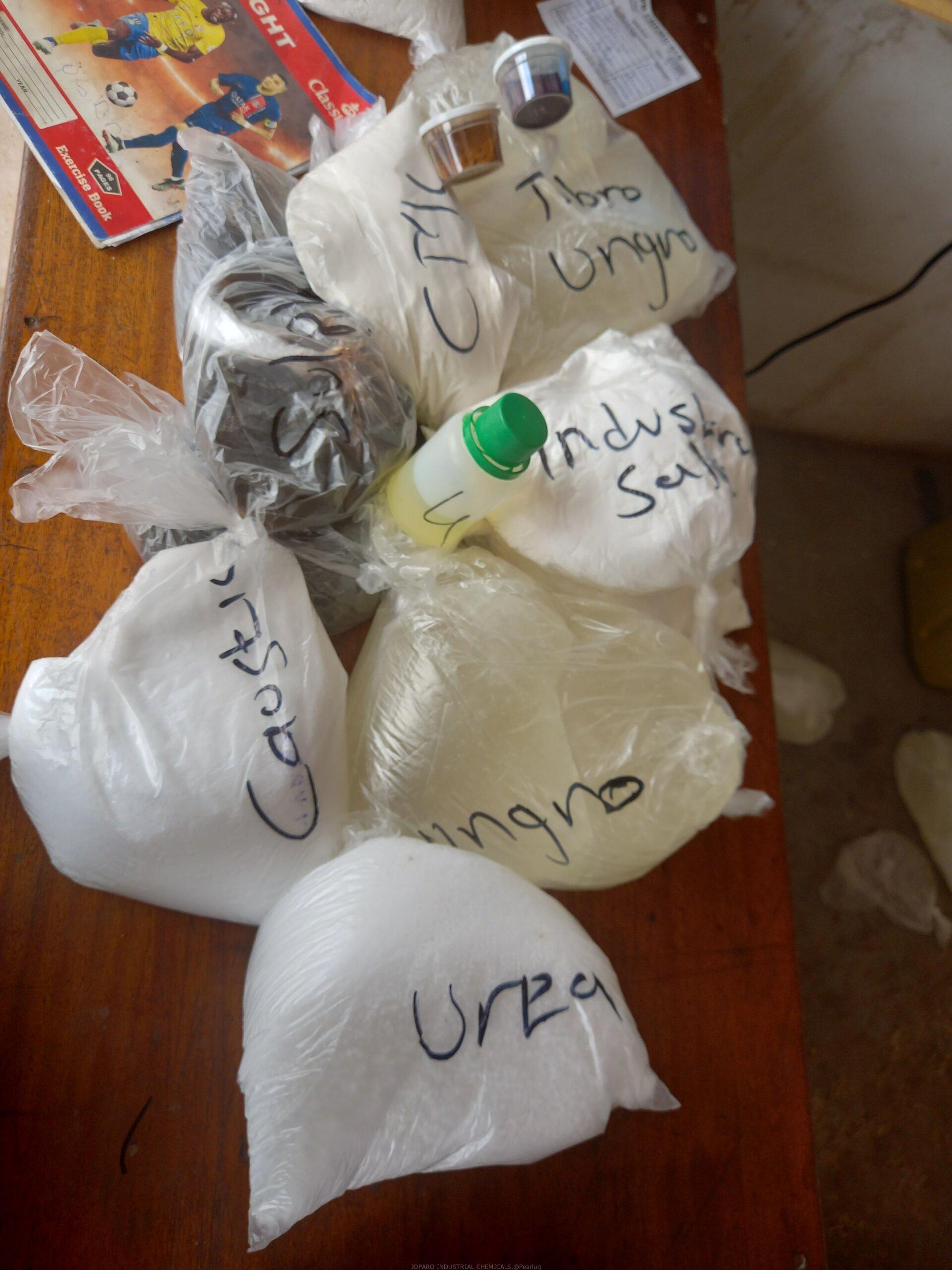 Industrial chemicals for liquid soap