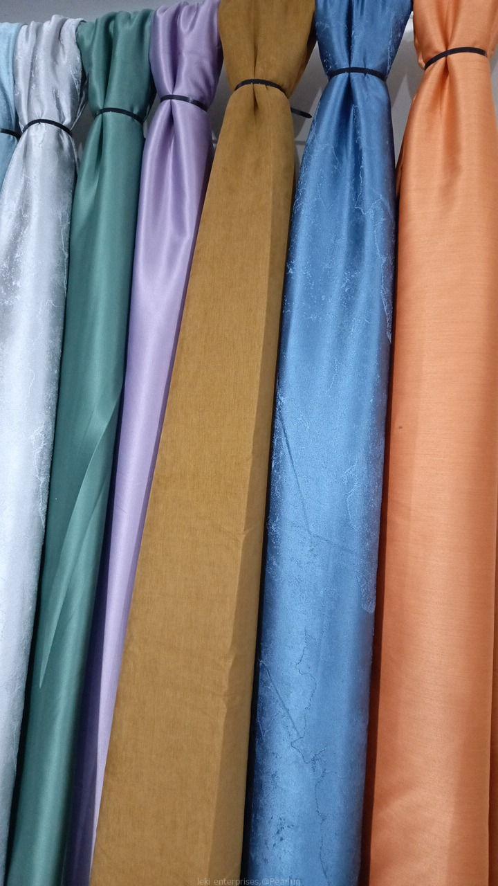 Executive curtains and curtain rods