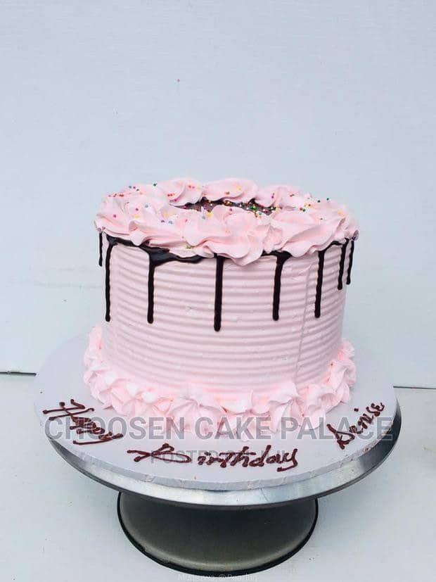 Cake birthday simple party cakes fresh nice