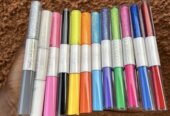 Colored and glitter eye liners