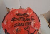 Cake cakes fresh flowers money bouquet 100 gkla