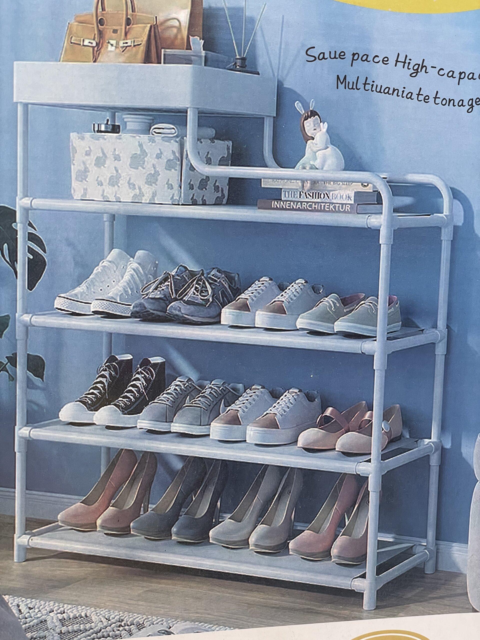 Storage shoe rack