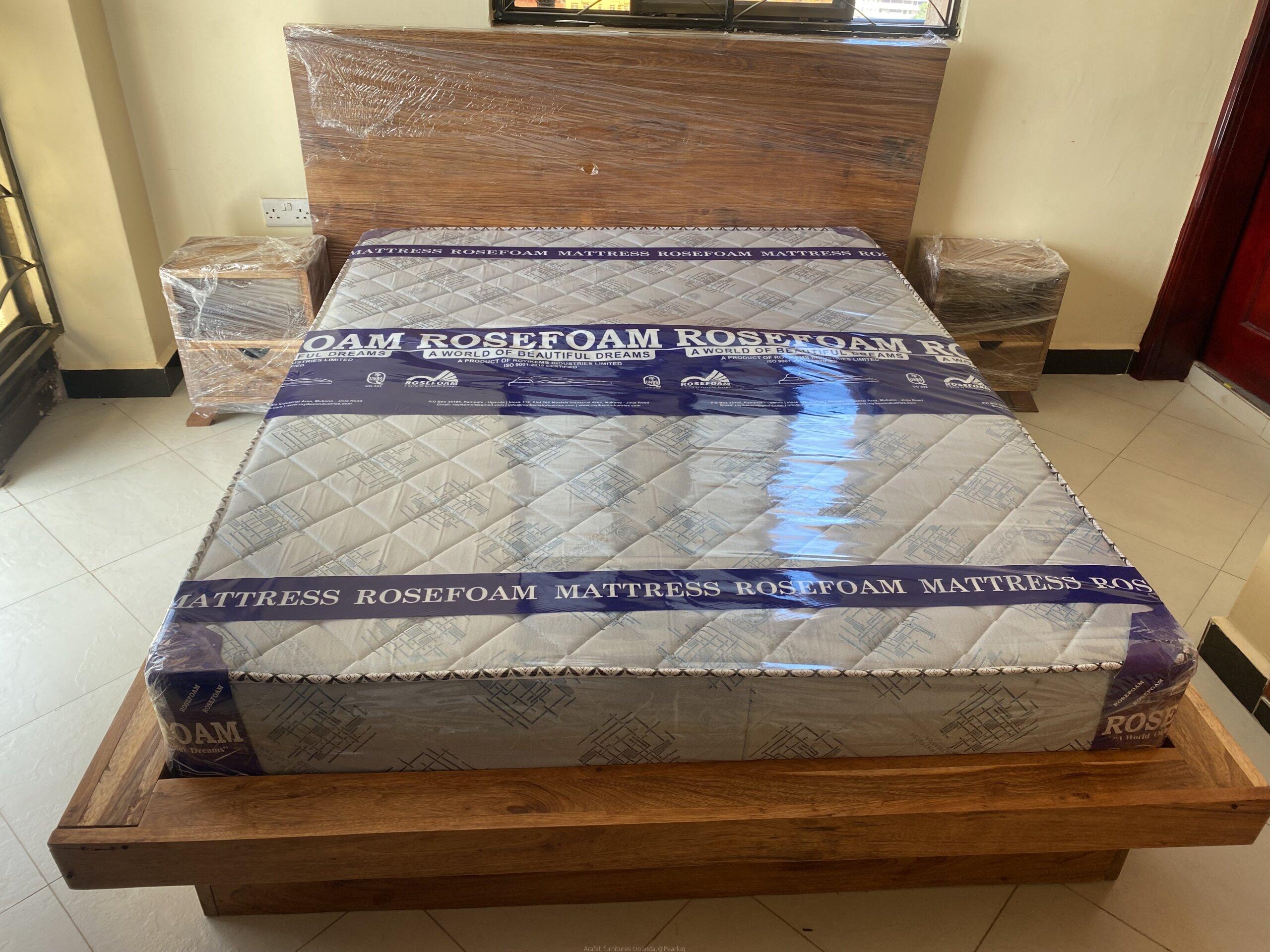 Modern low bed/ platform bed/ solid bed
