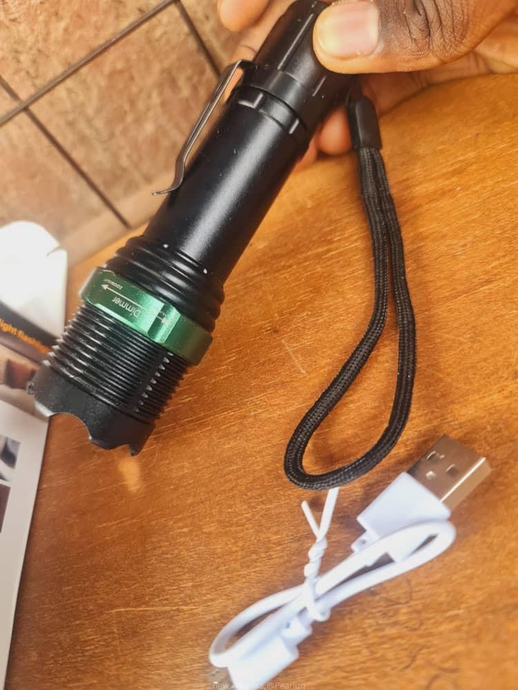 Portable rechargeable torch