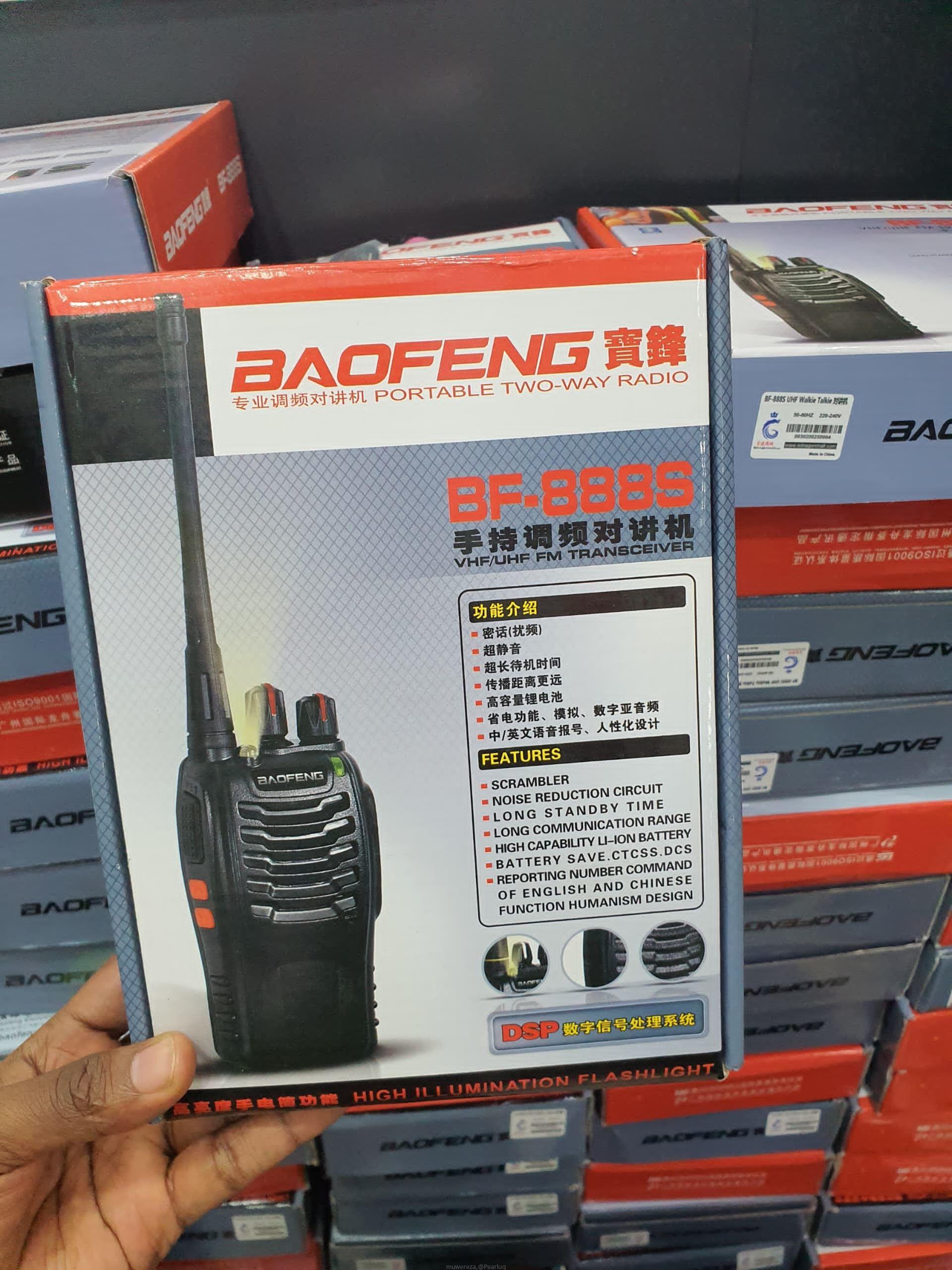 Walkie talkies
