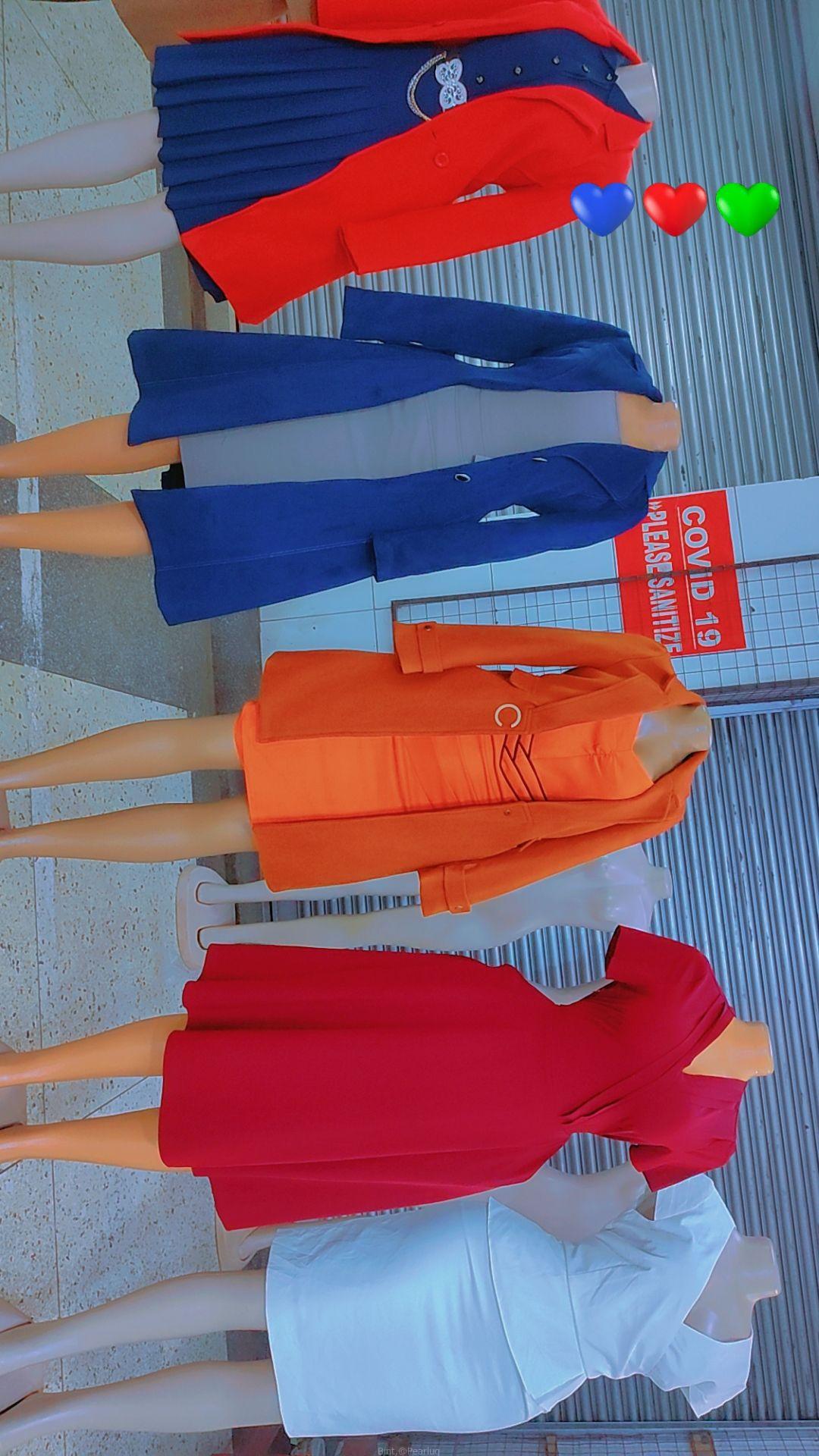Over coats and dresses