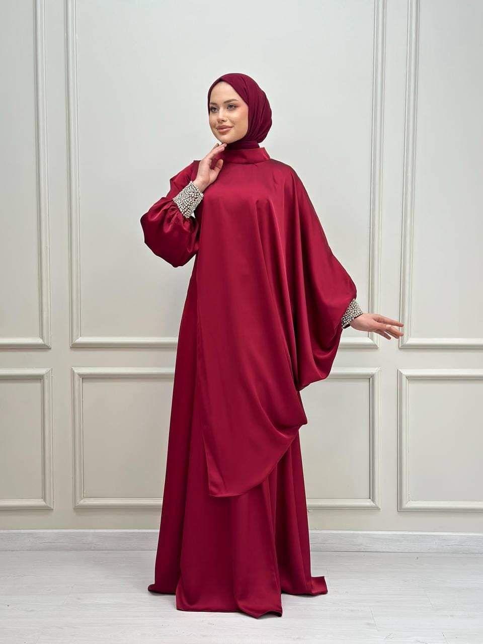 SATIN PARTISH DRESS