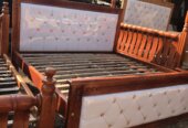Leather bed