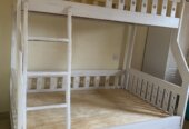 Bending double decker bed