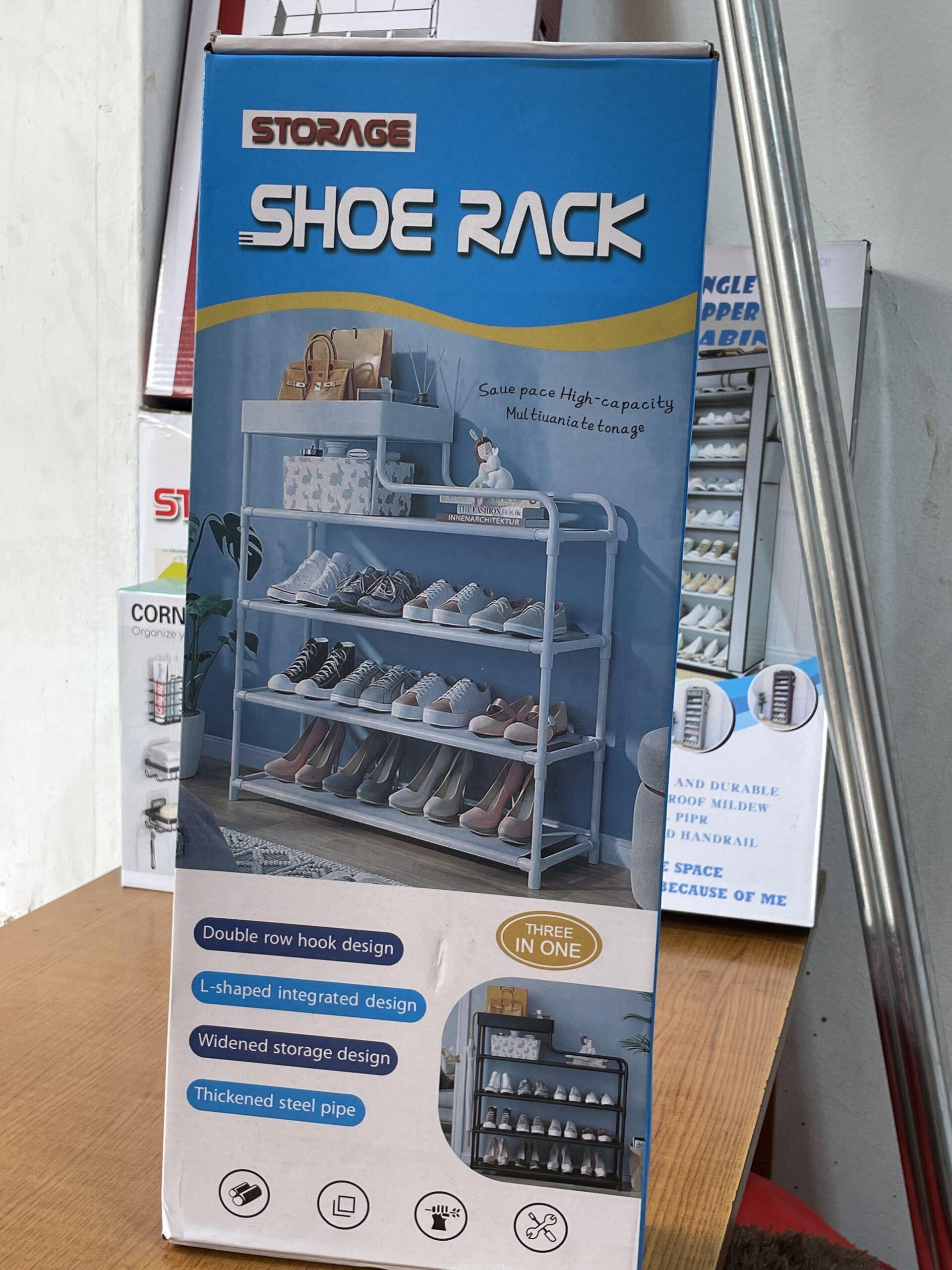 Storage shoe rack