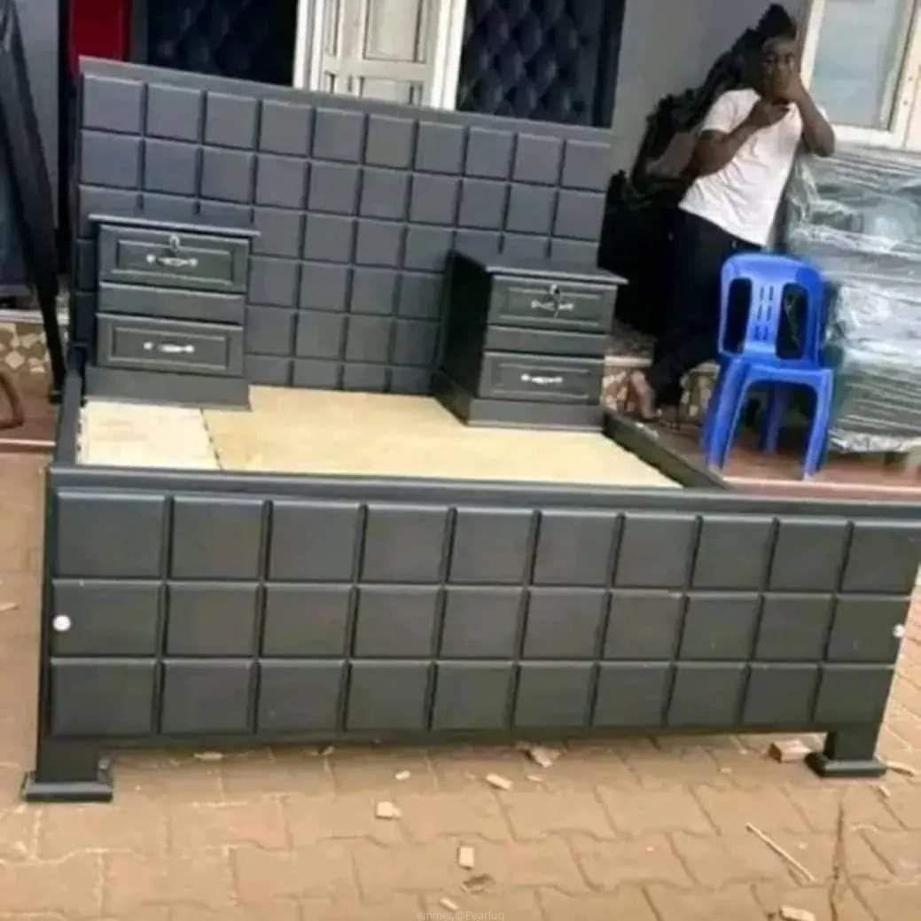 Tile bed and bed sides