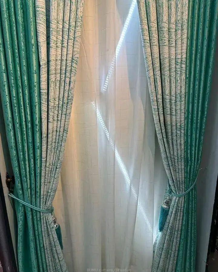 Classic Curtains turquoise