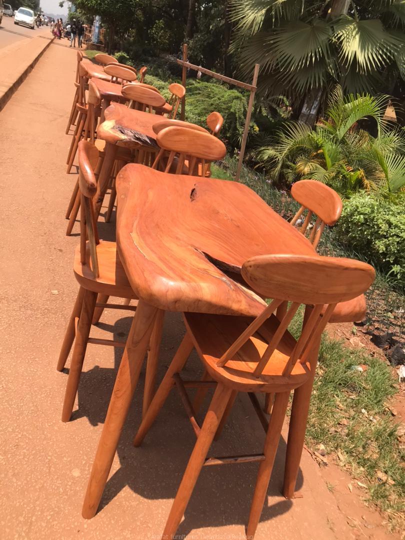 Solid Hightable dining set