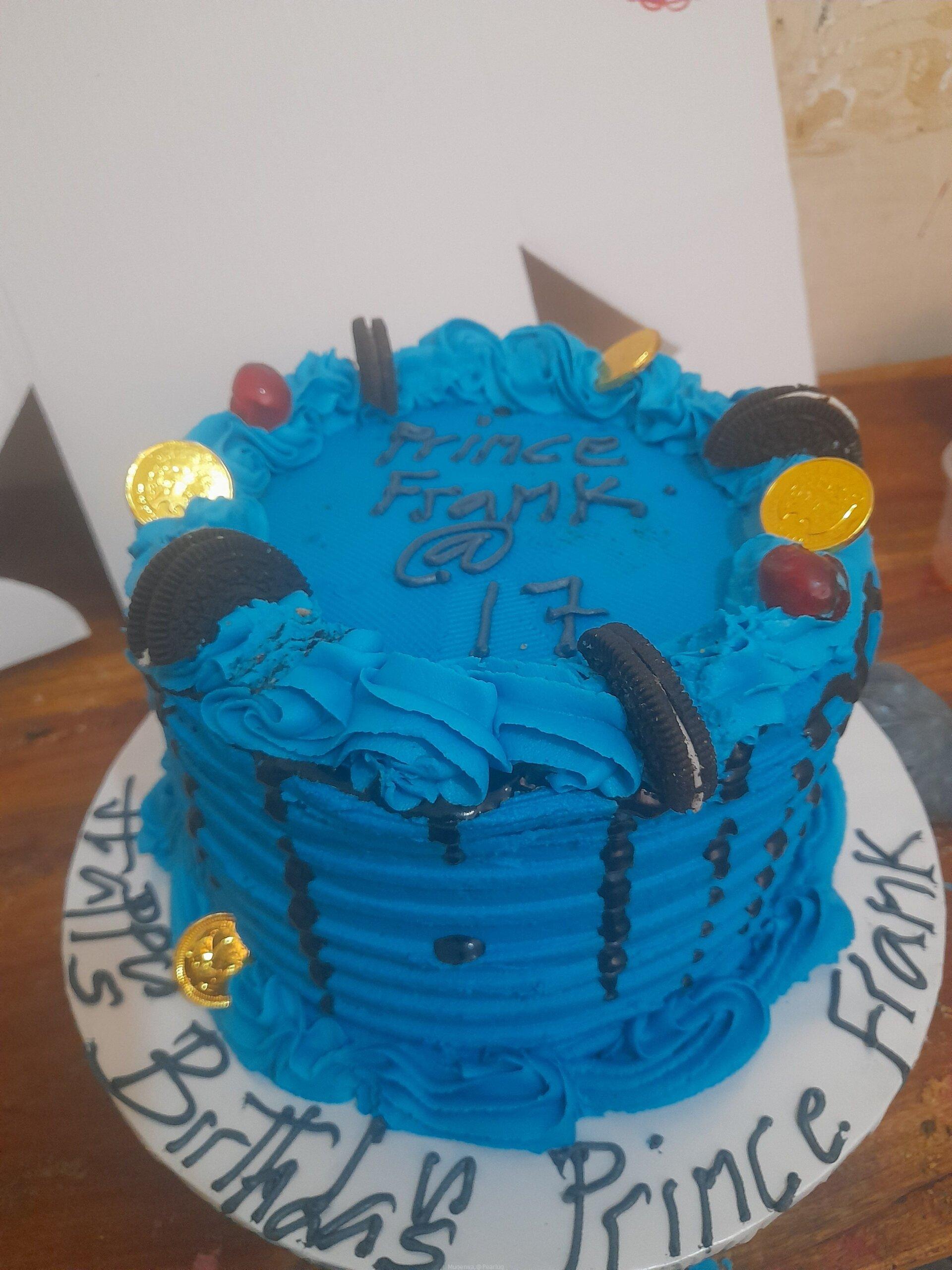 Happy birthdays red colours blue cakes surprises gifts