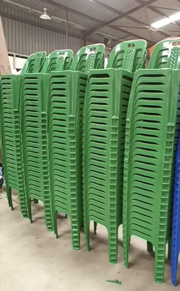 Plastic chairs
