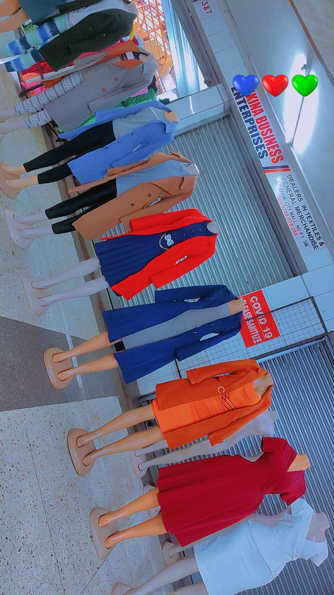Over coats and dresses