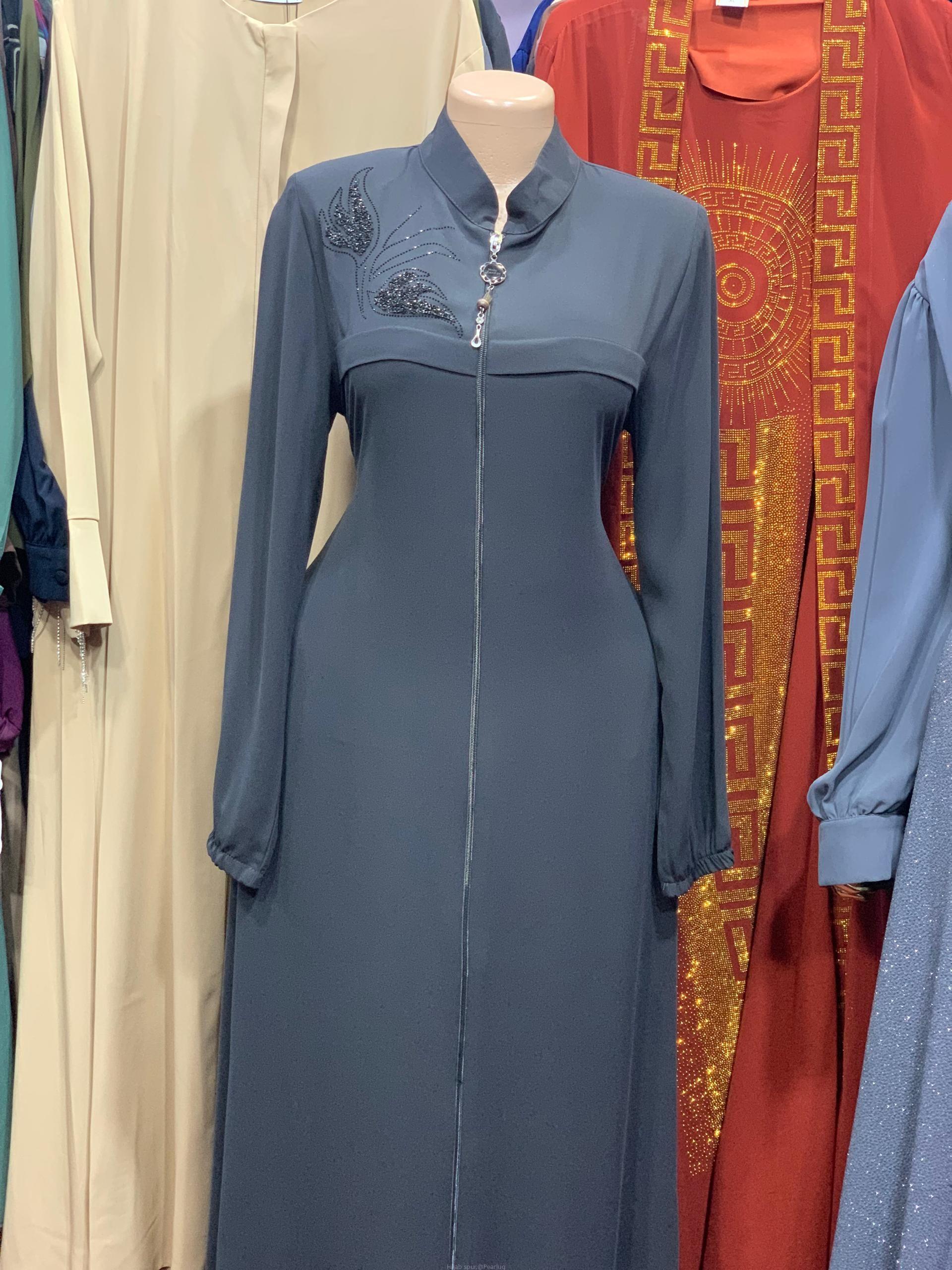 FRONT ZIPPER ROUND HIJABS