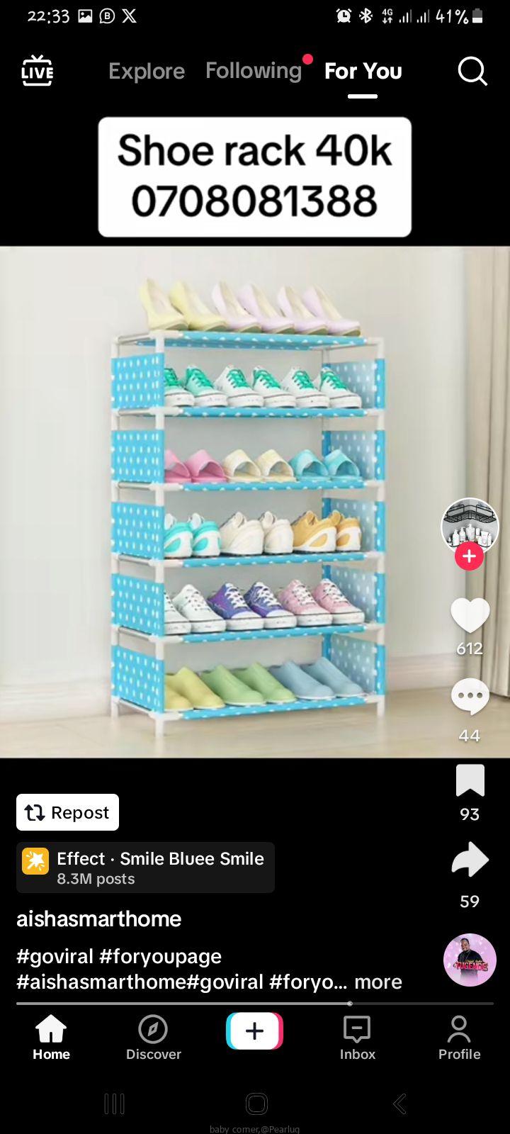 Shoe rack