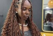 Plaited hair